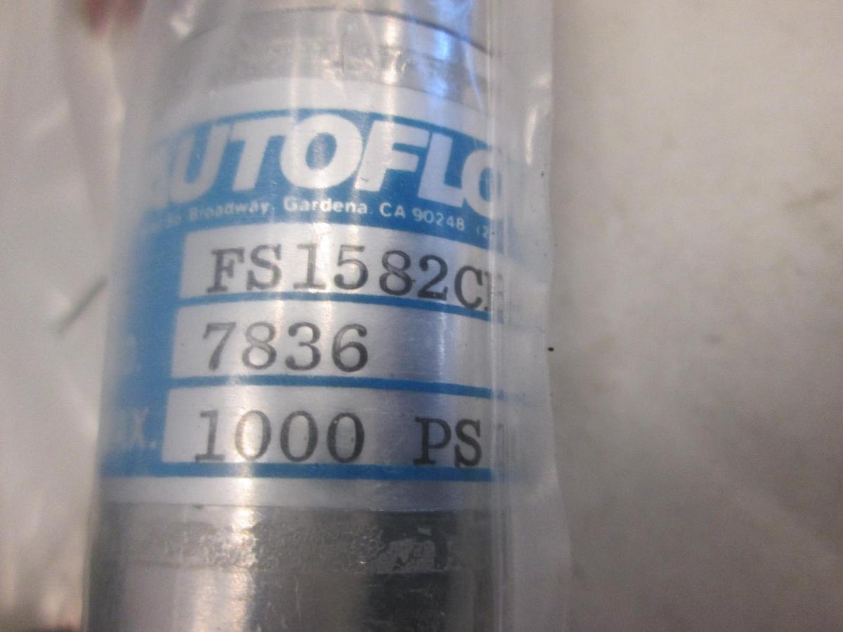 Autoflow FS1582CB-5 Flow Switch for High Flow Liquid, Buna-N Seal, New