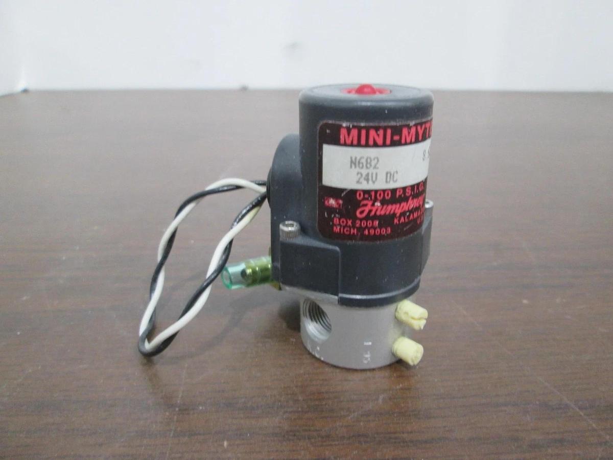 Used Humphrey, M6B2, Mini-Myte, 24V, Solenoid Valve, Used