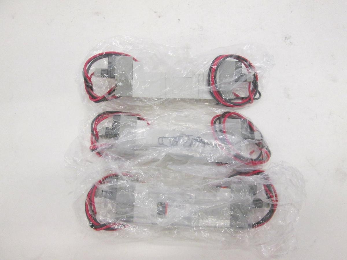SMC, SY3440-5LOZD, Solenoid Valve, New, Lot of 3
