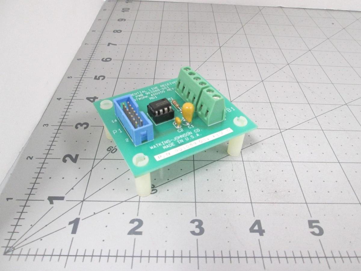 Watkins Johnson, 901089-001, Line Differential Receiver PCB Assy, New