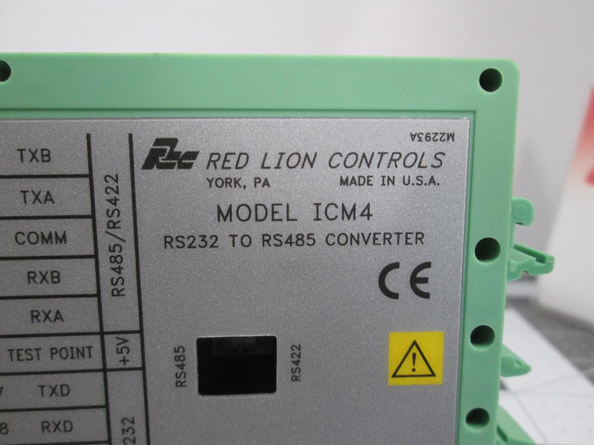Used Lot of 2 Red Lion ICM4 ICM40030 RS232 to RS485 Serial Converter Modules