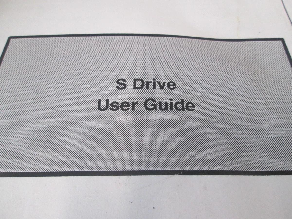 Used Parker, Compumotor S Drive User Guide, Used