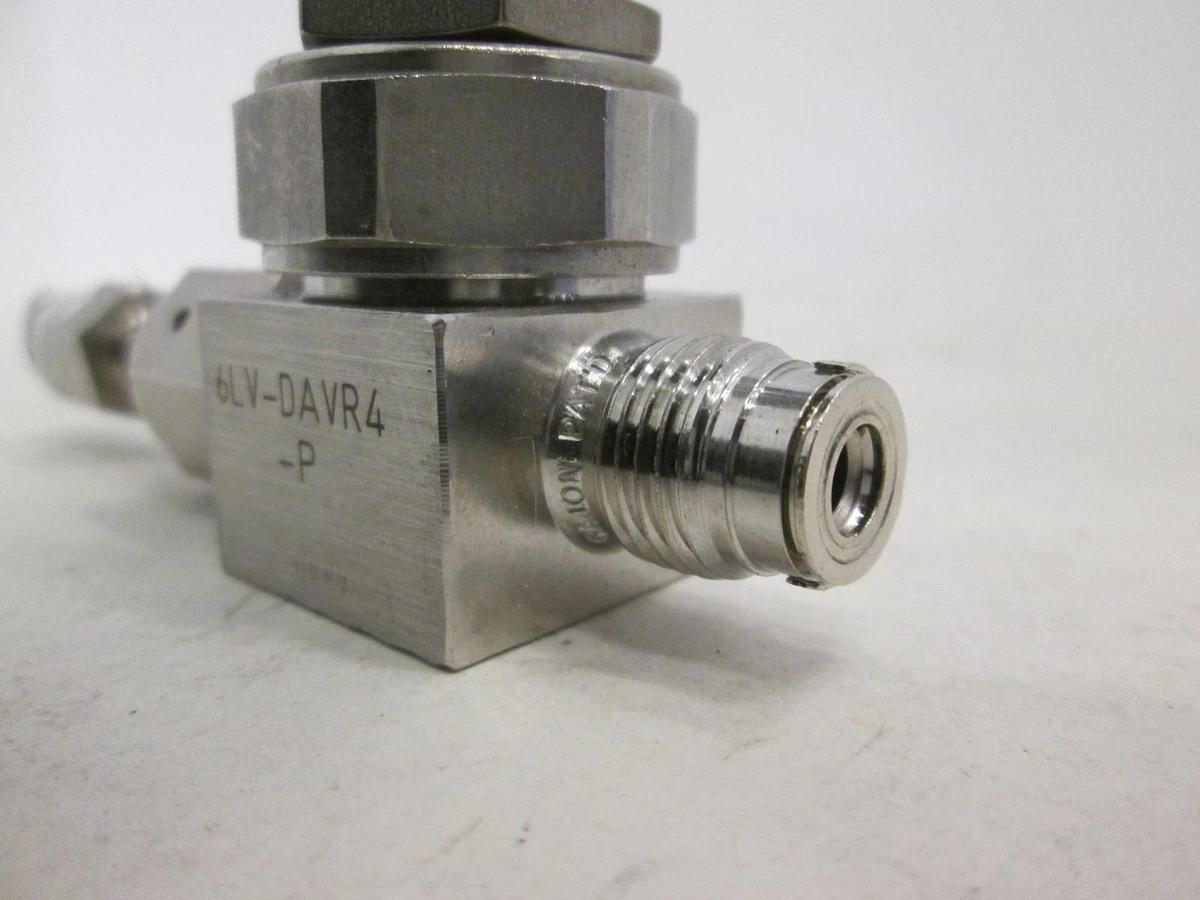 Used Swagelok, Diaphragm Valve, 6LV-DAVR4-P, Used