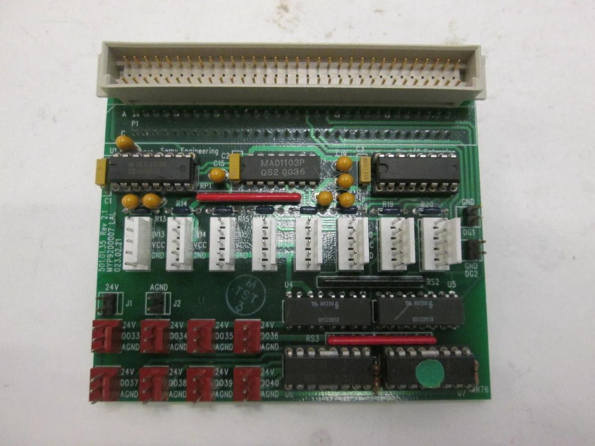 Used Semy Engineering, MYP9200007, 501.01.35, PCB Assy, Used