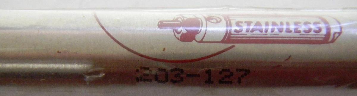 Used Bimba 203-127 Air Cylinder, SS