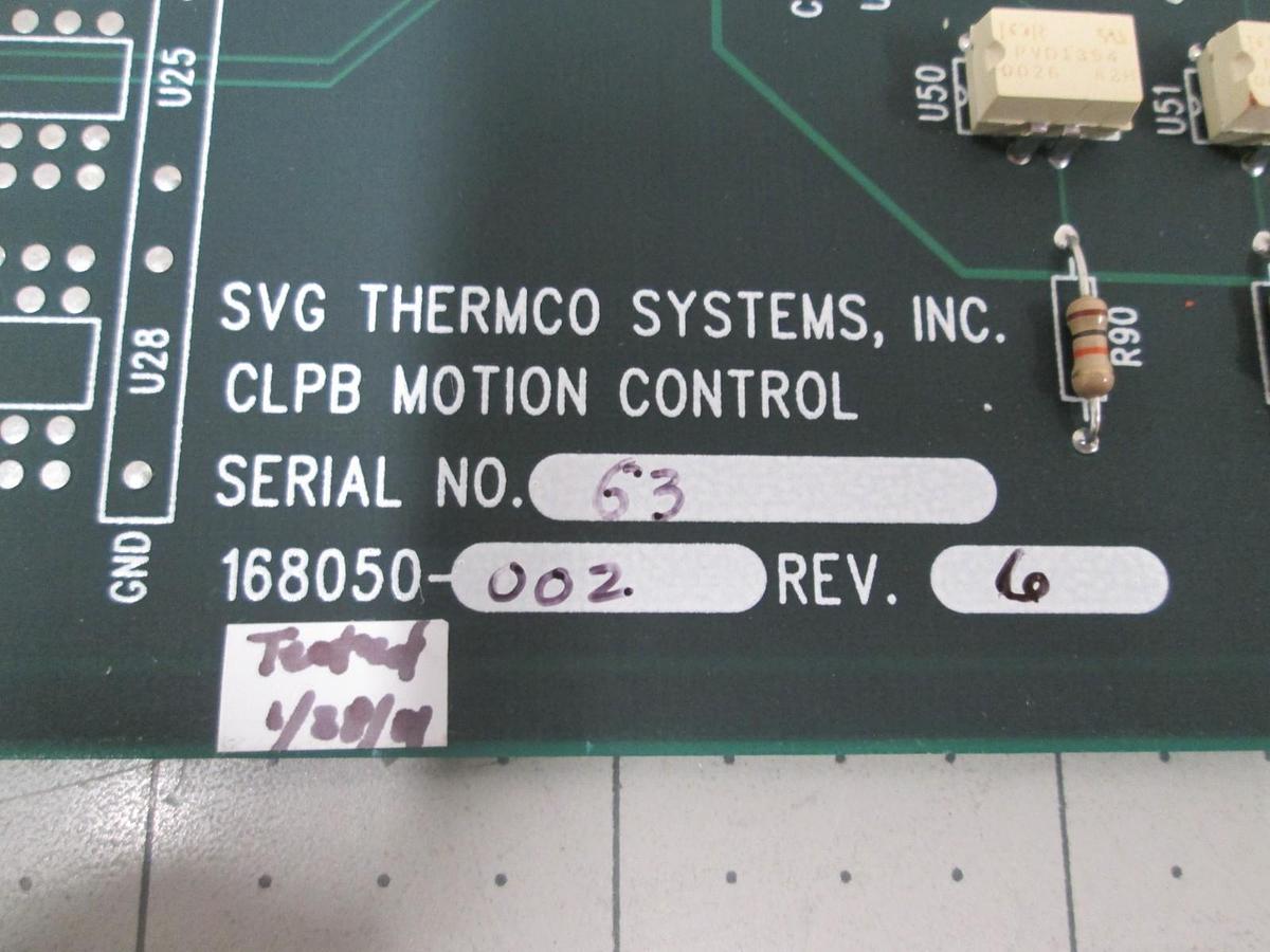 Used SPT Micro, 16850-002, CLPB Motion Control, PCB Assy, New