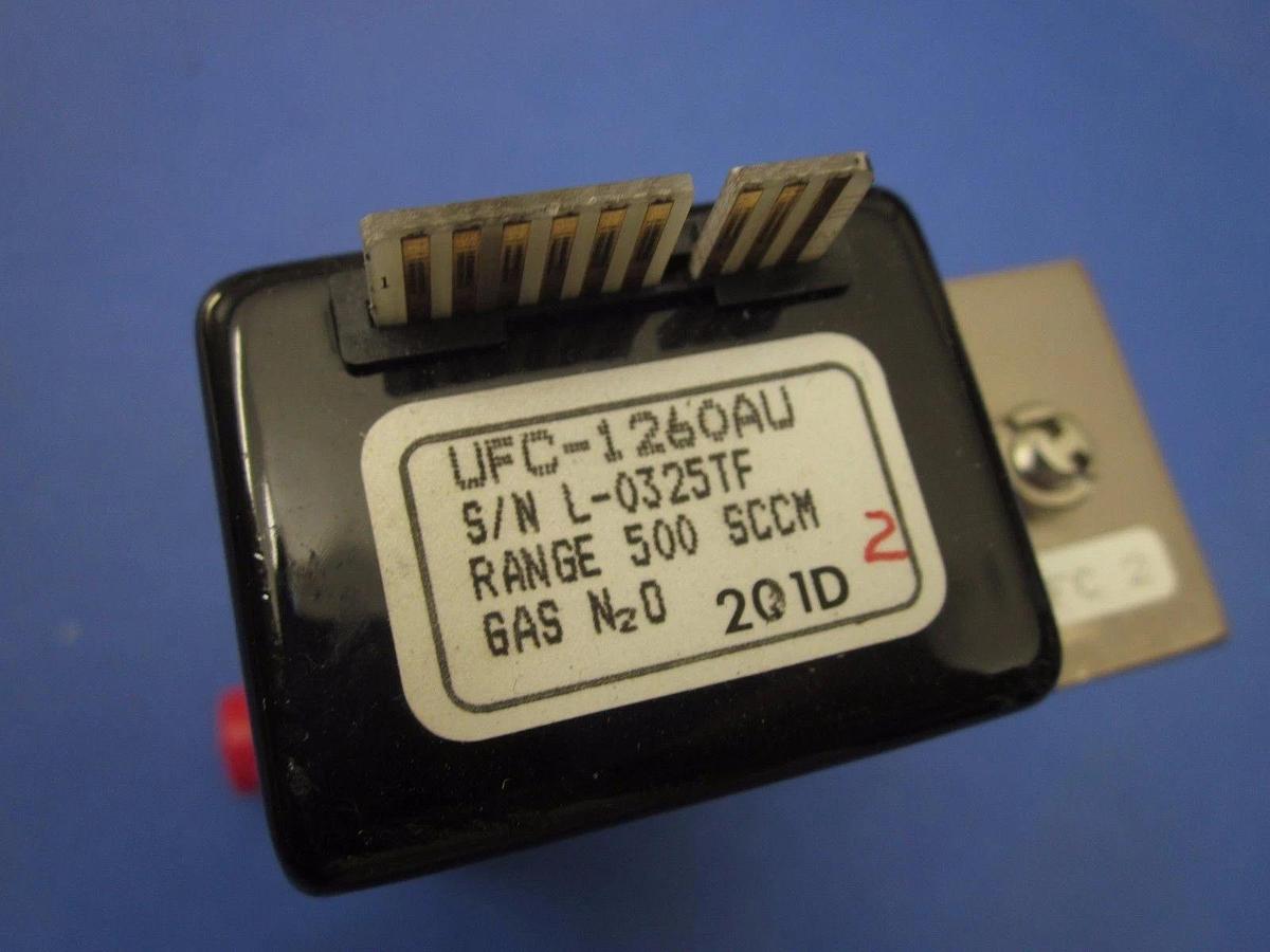 Used Unit UFC-1260AU, MFC, Mass Flow Controller, N2O, 500 SCCM, 1/4" VCR, Used