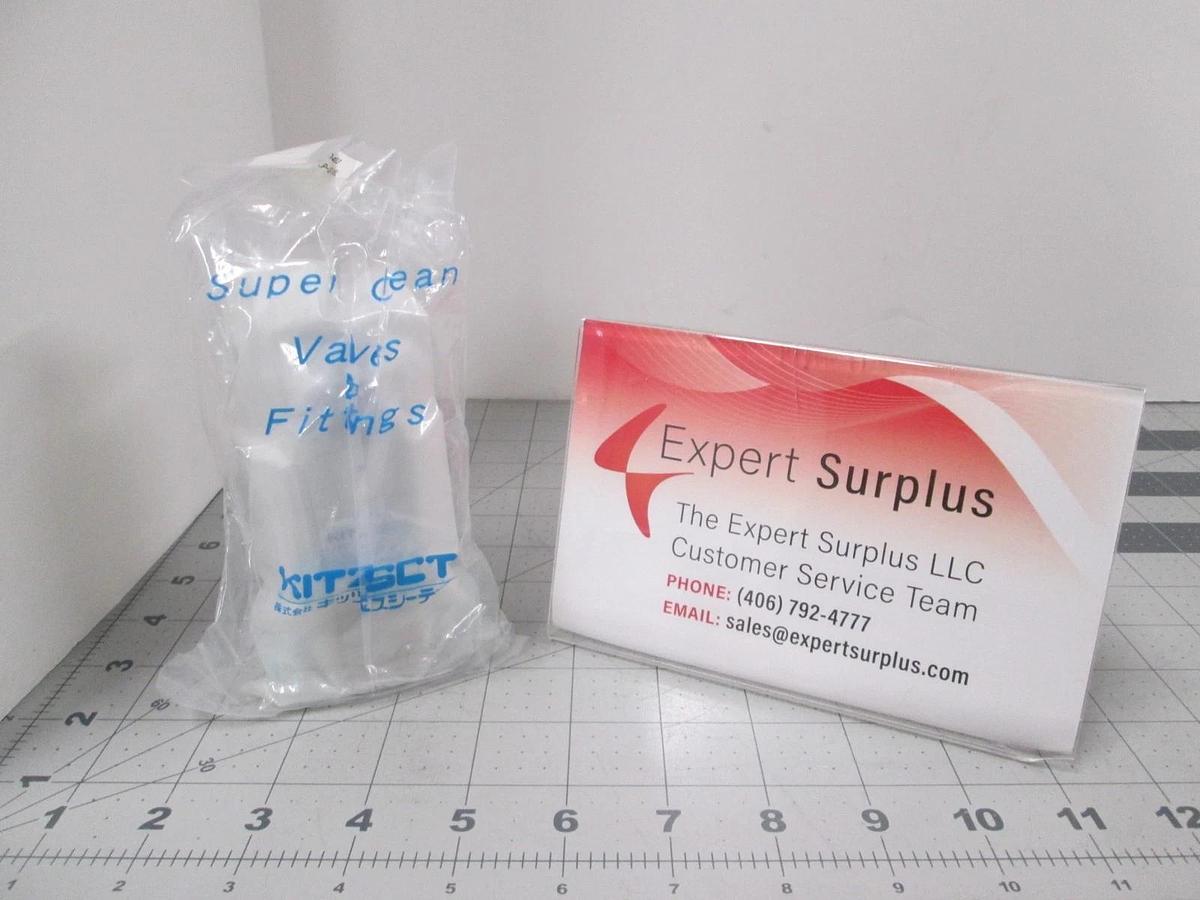 Kitz, KD4TS-VC-EP-316L, SCV Two Step Valve, PCTFE-Seat, New