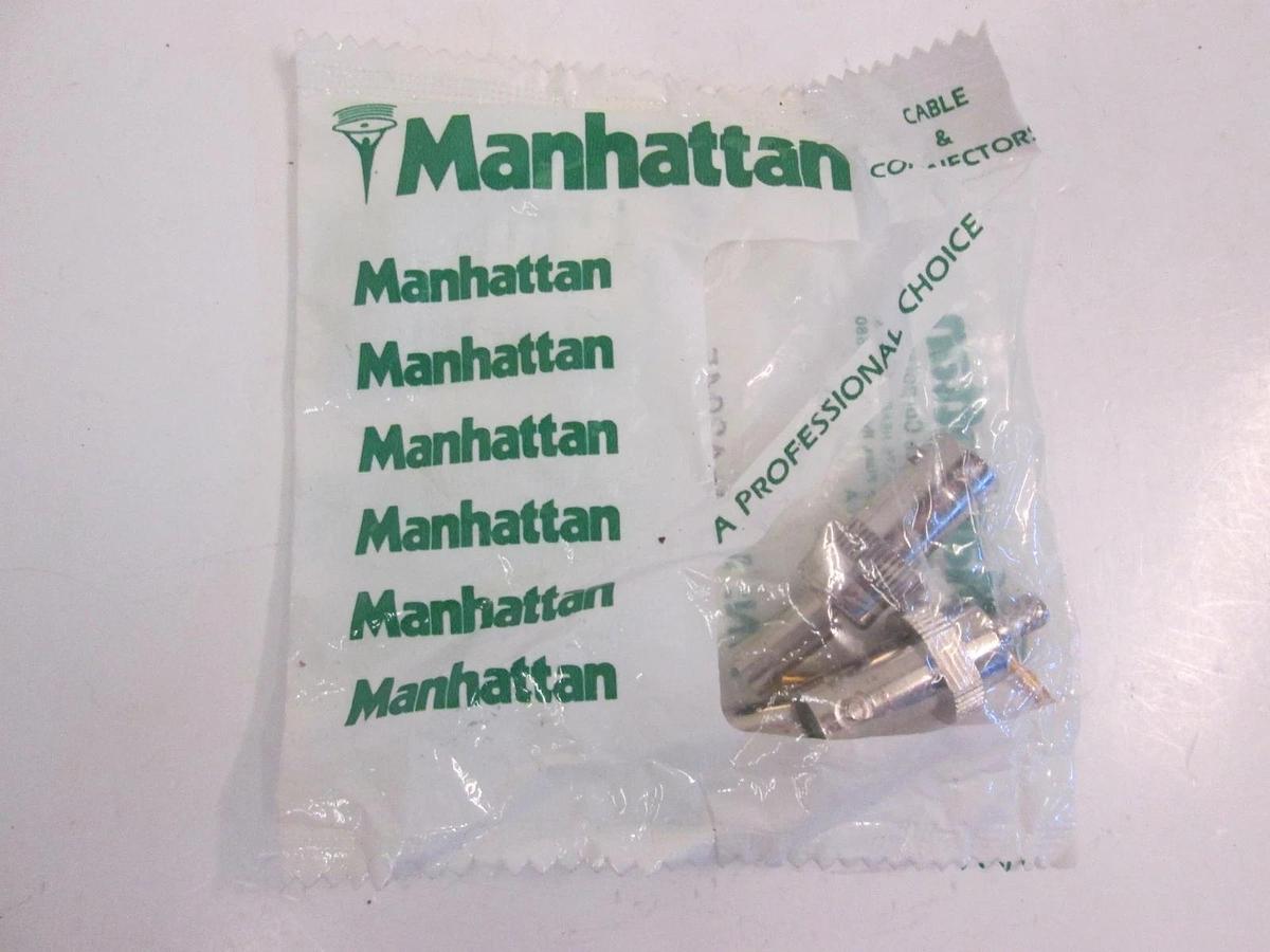 Manhattan Connector 320-A204F, New Lot of 2