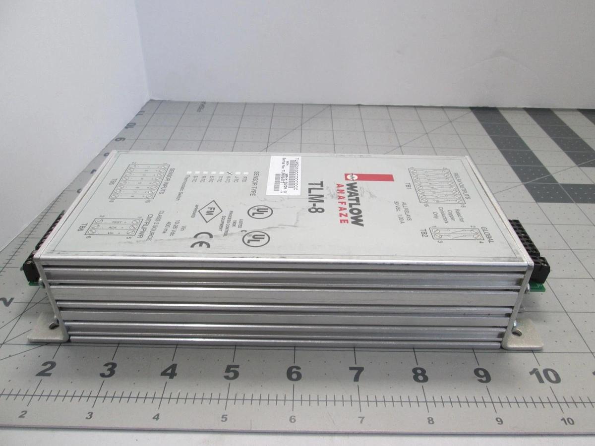 Used Watlow Anafaze, TLM-8, Temperature Control Unit, Used
