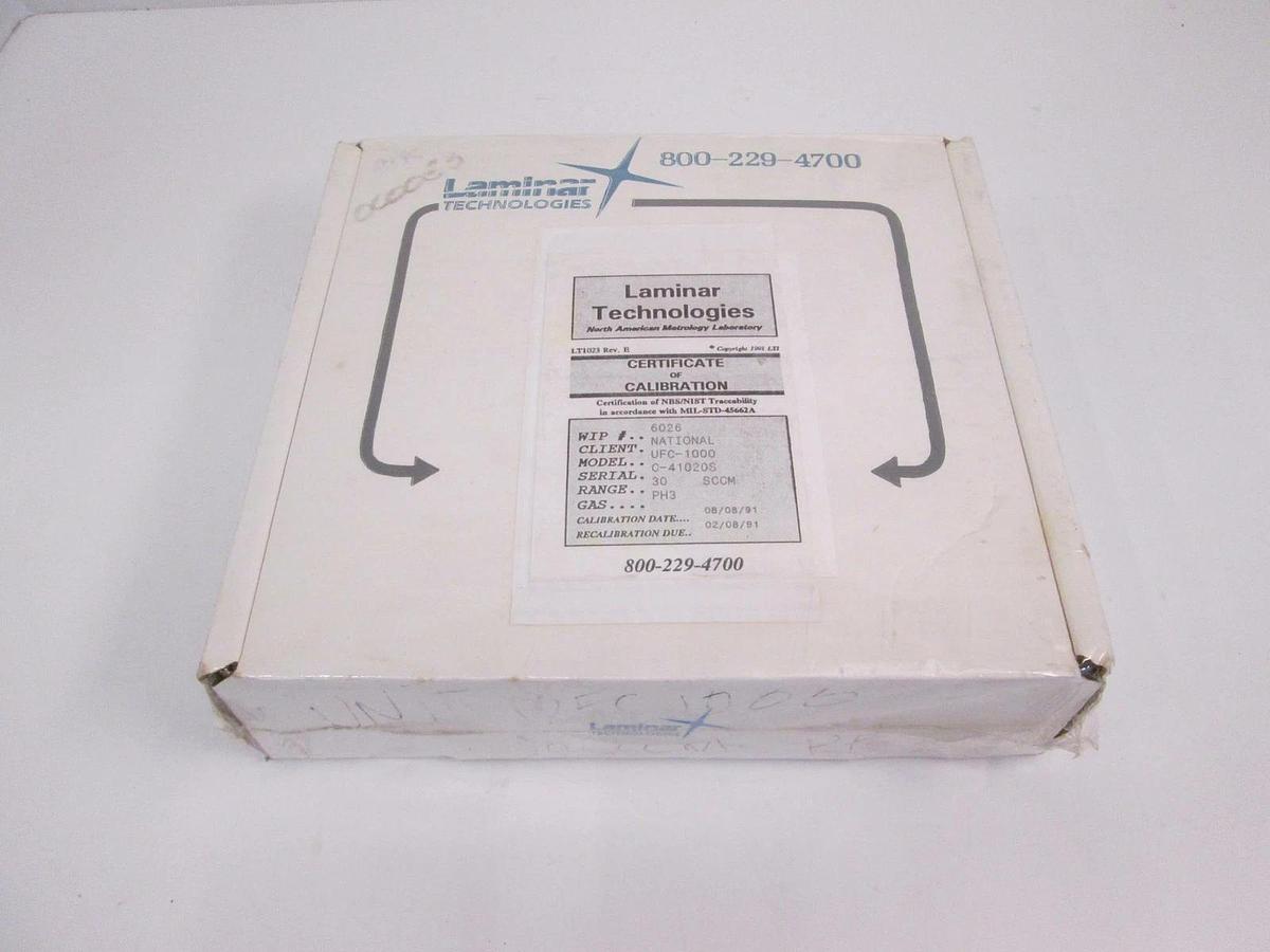 Used Unit UFC-1000 Mass Flow Controller MFC, PH3, 30 SCCM