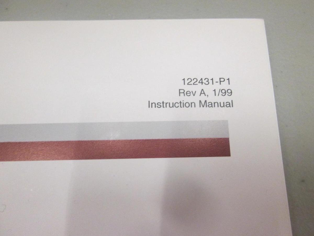 Used MKS, Type 628B Absolute Pressure Transducer Instruction Manual, 122431-P1, Used
