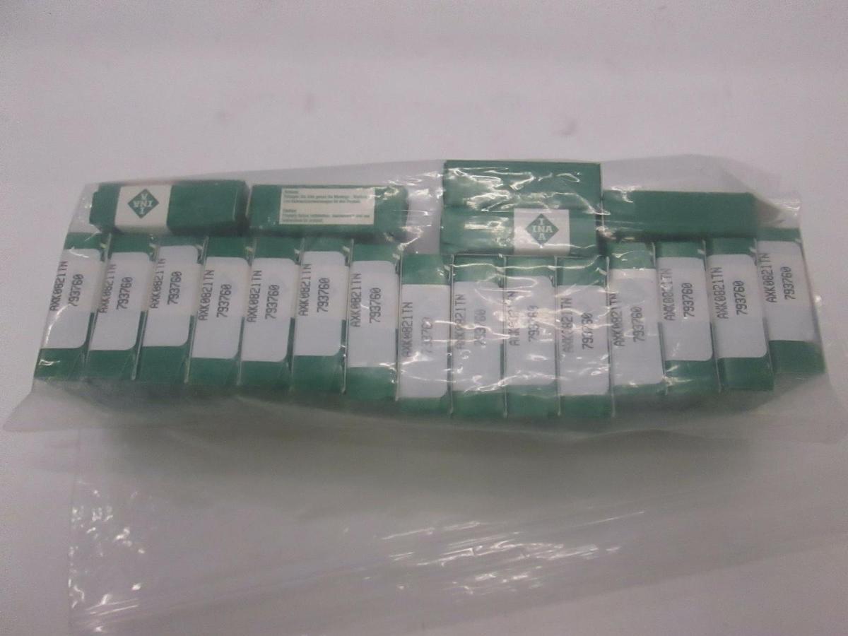 INA, Thrust Roller Assy, AXK0821TN, New, Lot of 20
