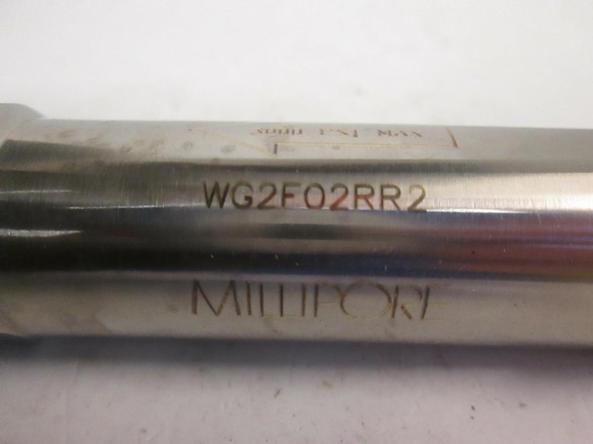 Used Millipore Wafergard In-Line Filter WG2F02RR2 1/4" Swagelok, Used