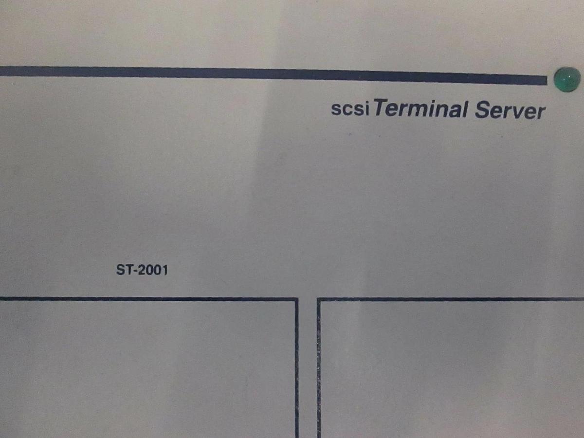 Used Central Data, SCSI Terminal Server, ST-2001, Used