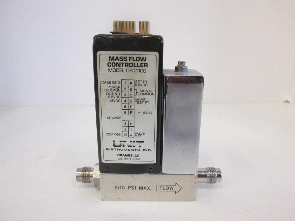 Used Unit Instruments, UFC-1100, Mass Flow Controller, 10 SLM, O2, Used