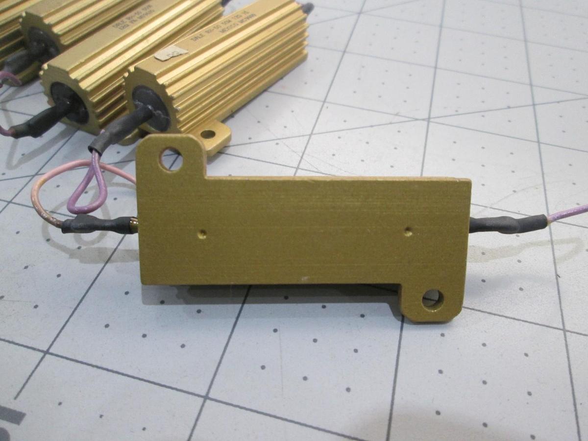 Used Dale, RH-50, 50W, 1% Resistor, Used, Lot of 5