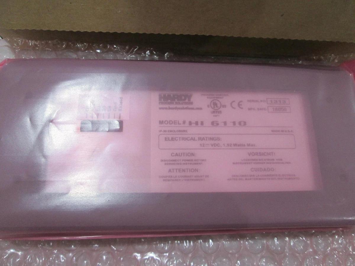 Used Hardy, HI6110, Monochrome Display, New