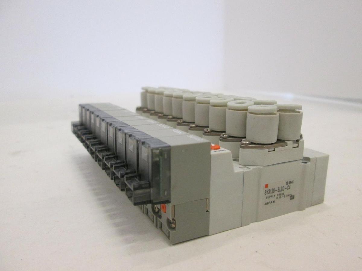 Used SMC, SY3120-5LZD-C4, Solenoid Valve, Used, Lot of 10