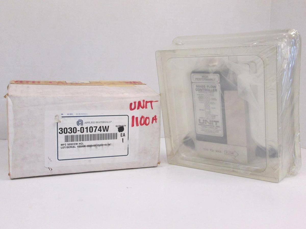 Used Unit UFC-1100A Mass Flow Controller MFC, HCL, 50 SCCM