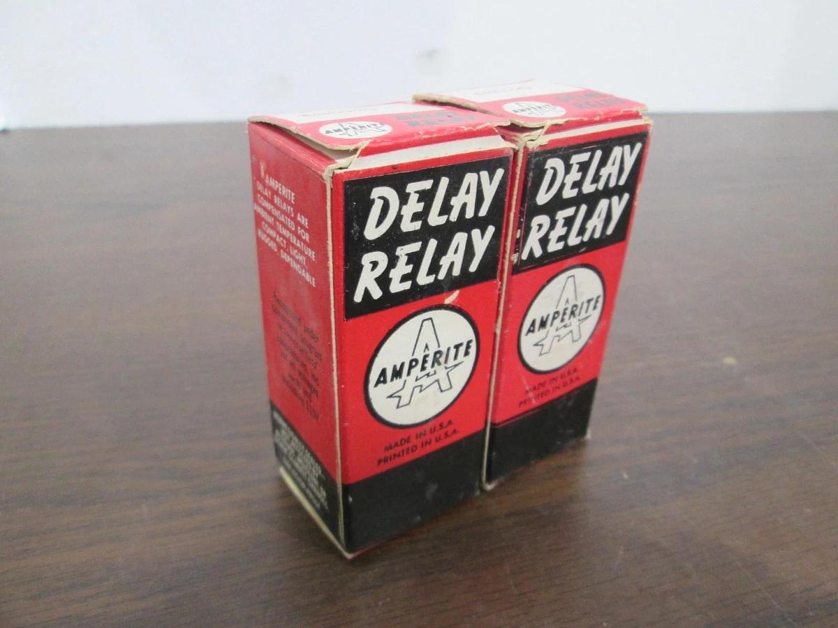 Amperite, 6N0120, Time Delay Relay Tube, New, Lot of 2