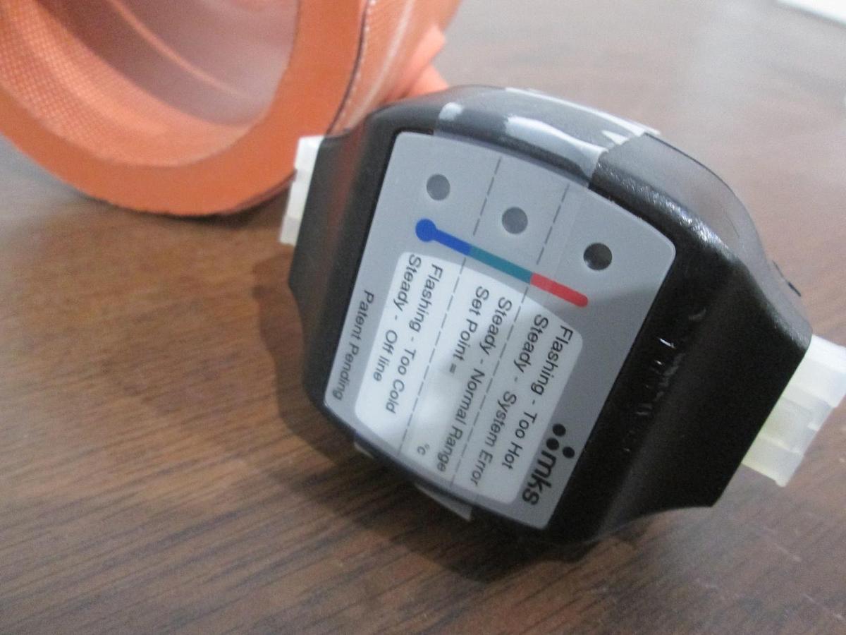 Used MKS, HPS Divison, 9730-0423, Heater Jacket, 100V 35W, 0.35A, 50/60Hz, Used