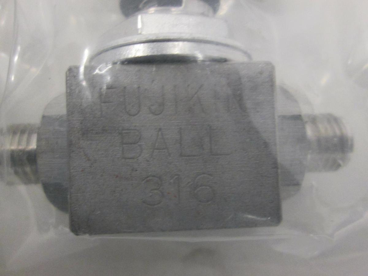 Used Fujikin, Steel Ball Valve, Catalog NO. 100409, New, Lot of 3
