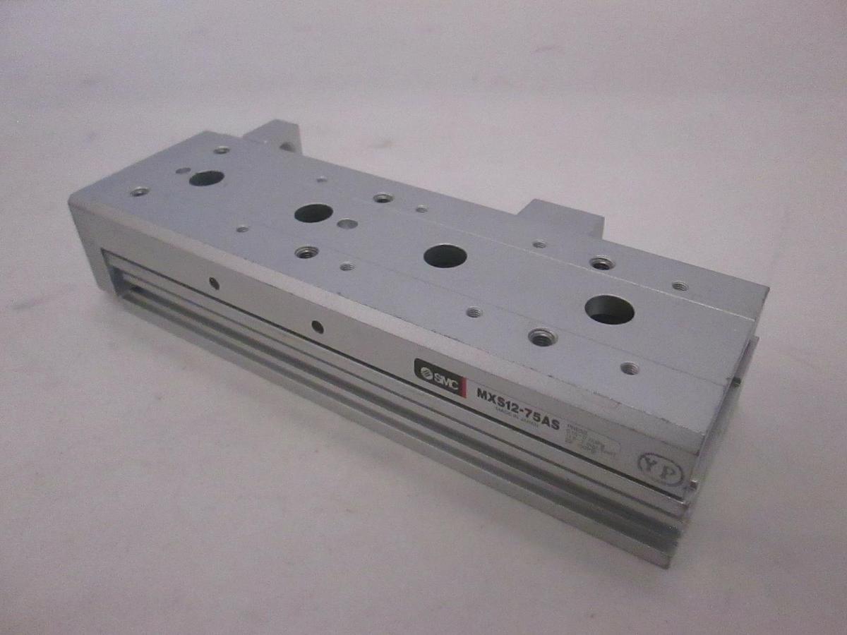 Used SMC, Slide Cylinder, MXS12-75AS, Used