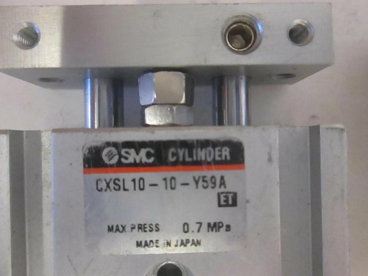 Used SMC, Various Slides, MXU10-20 (1), MXS6-10 (1), CDU16-25D (1), CXSL10-10-Y5,Used