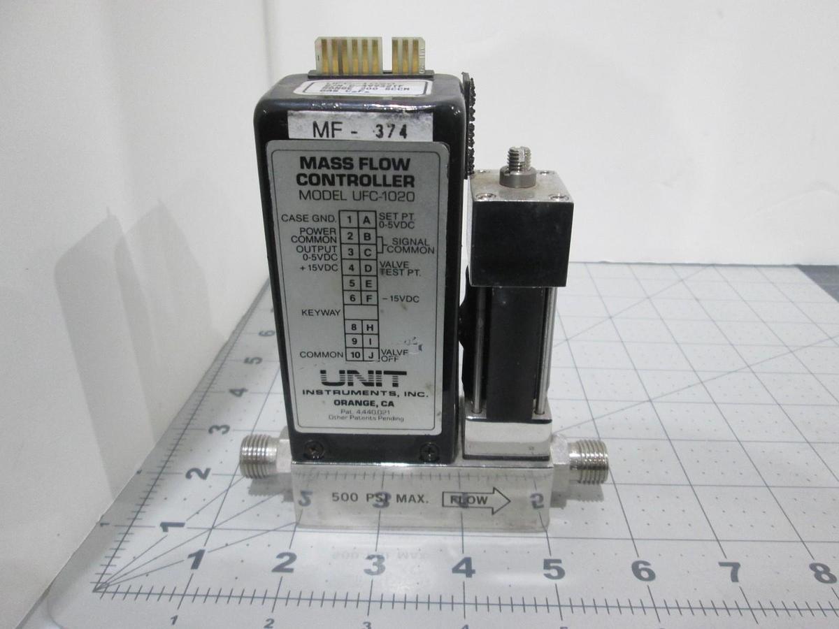 Used Unit, UFC-1020, Mass Flow Controller, C2F6, 200 SCCM, Used