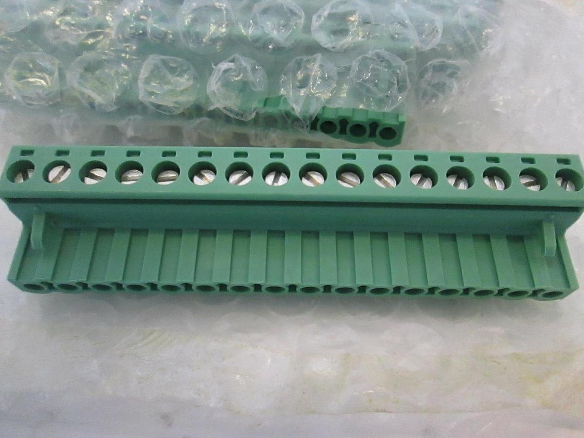 Wire-Board Connector, 409-0837, Zone 11, 16 Position, New, Lot of 4