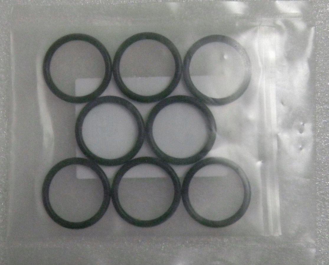 Used AMAT, Black O-Ring, 3700-01040, 1.109 CSD .139 Viton 75 Duro Blk, Lot of 8, NIP