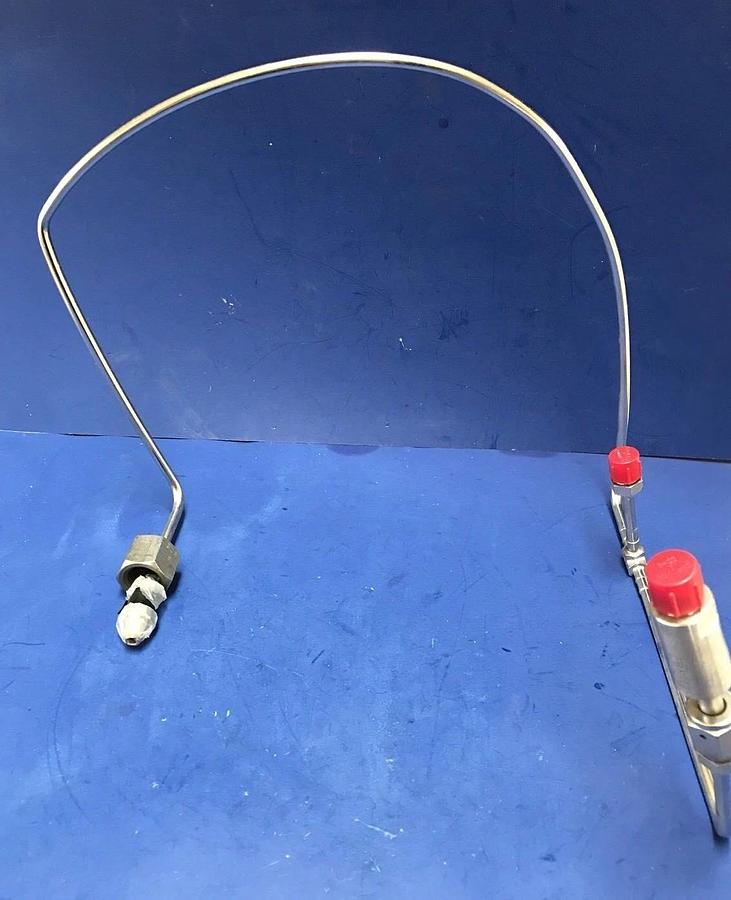 Used Semi gas Pigtail for High Purity Gas Panel/Assembly CGA 326 x 1/4" MVCR x Filter