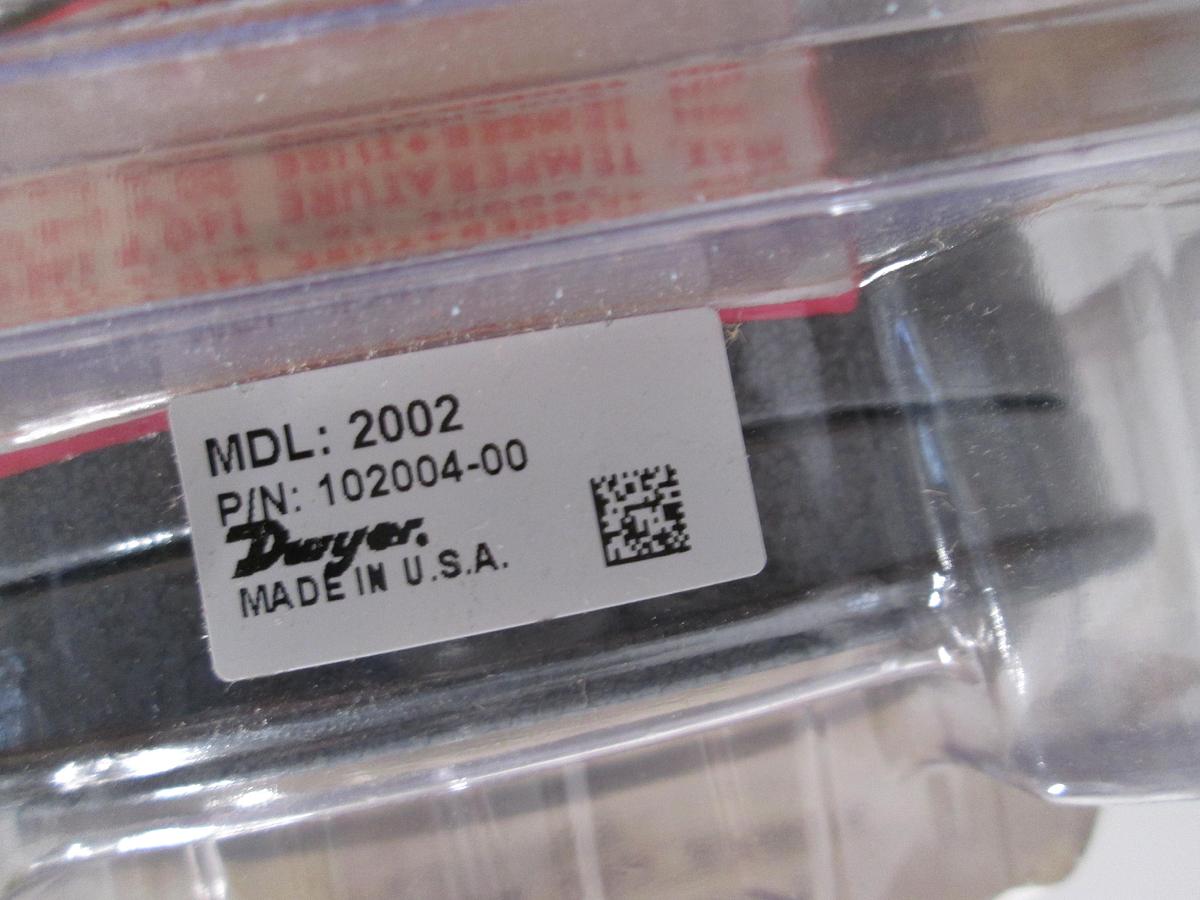 Dwyer 2002 Magnehelic 0-2" WC Gauge A-605 Air Filter Kit NIB