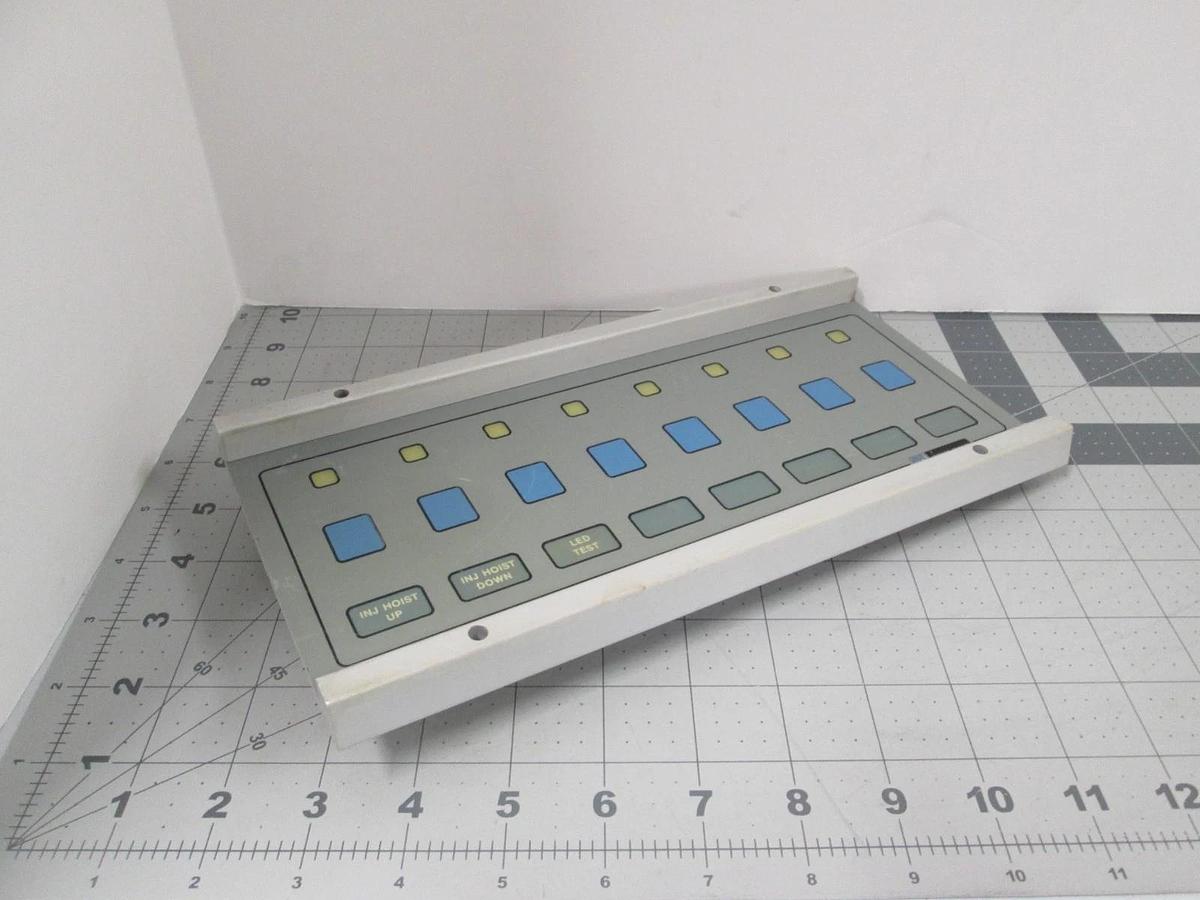 Used Watkins Johnson, 975783-001, Switch Panel w/ PCB Assy for WJ999 Injector Hoist