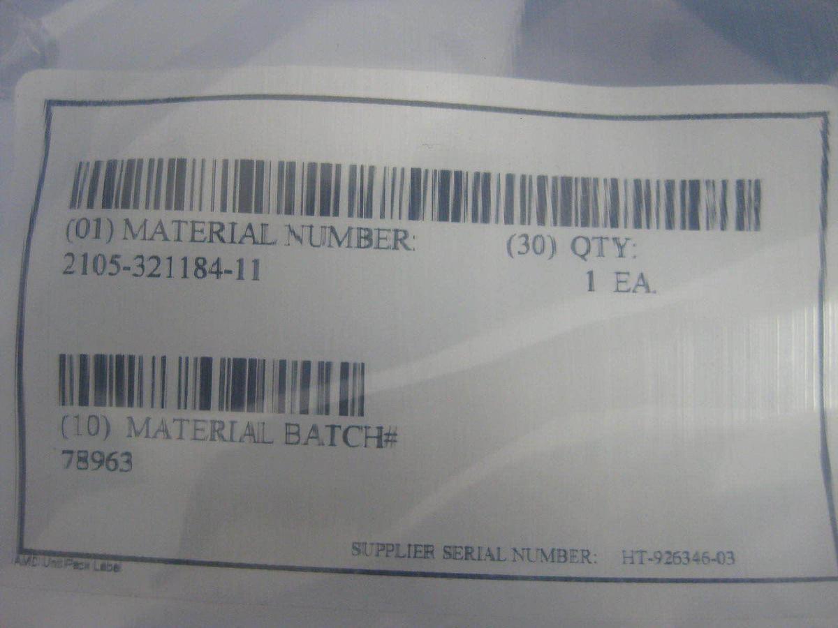 Heraeus TEL Tokyo Electron 2105-321184-11 Quartz Fins, New