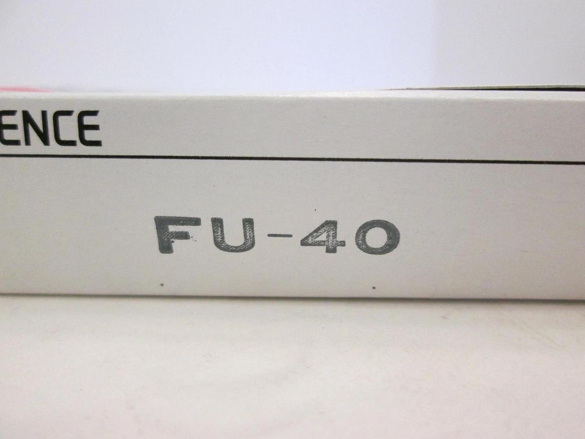 Keyence, Fiber Optic Sensor, FU-40, New