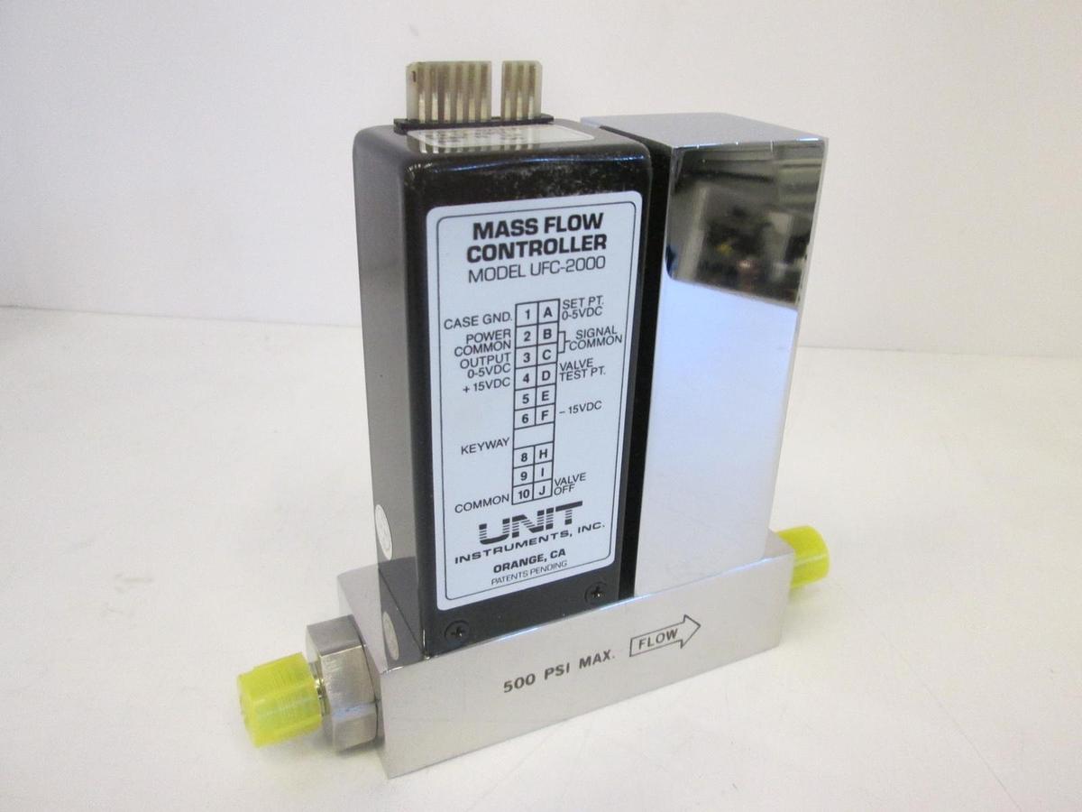 Used Unit Instruments, UFC-2000, Mass Flow Controller, 10 SLM, N2O, Used
