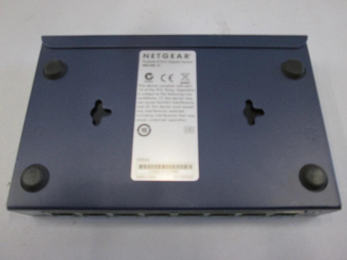 Used Netgear, GS108, ProSafe 8 Port Gigabit Switch, Used