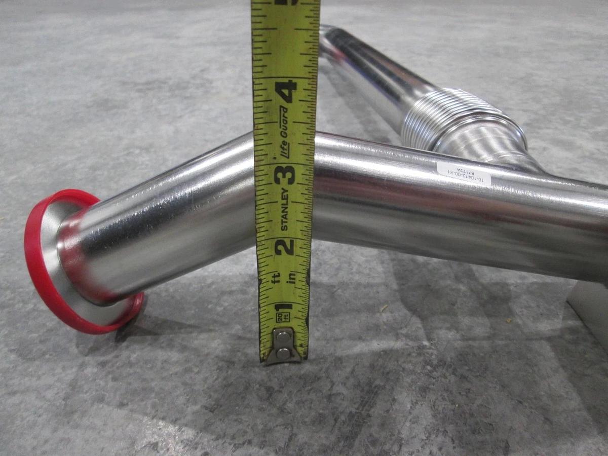 Used AMAT, 10-10472-00-X1, 24" Stainless Steel Pipe, Used
