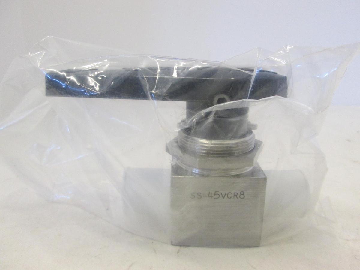 Whitey, Stainless Steel Ball Valve, SS-45VCR8, New