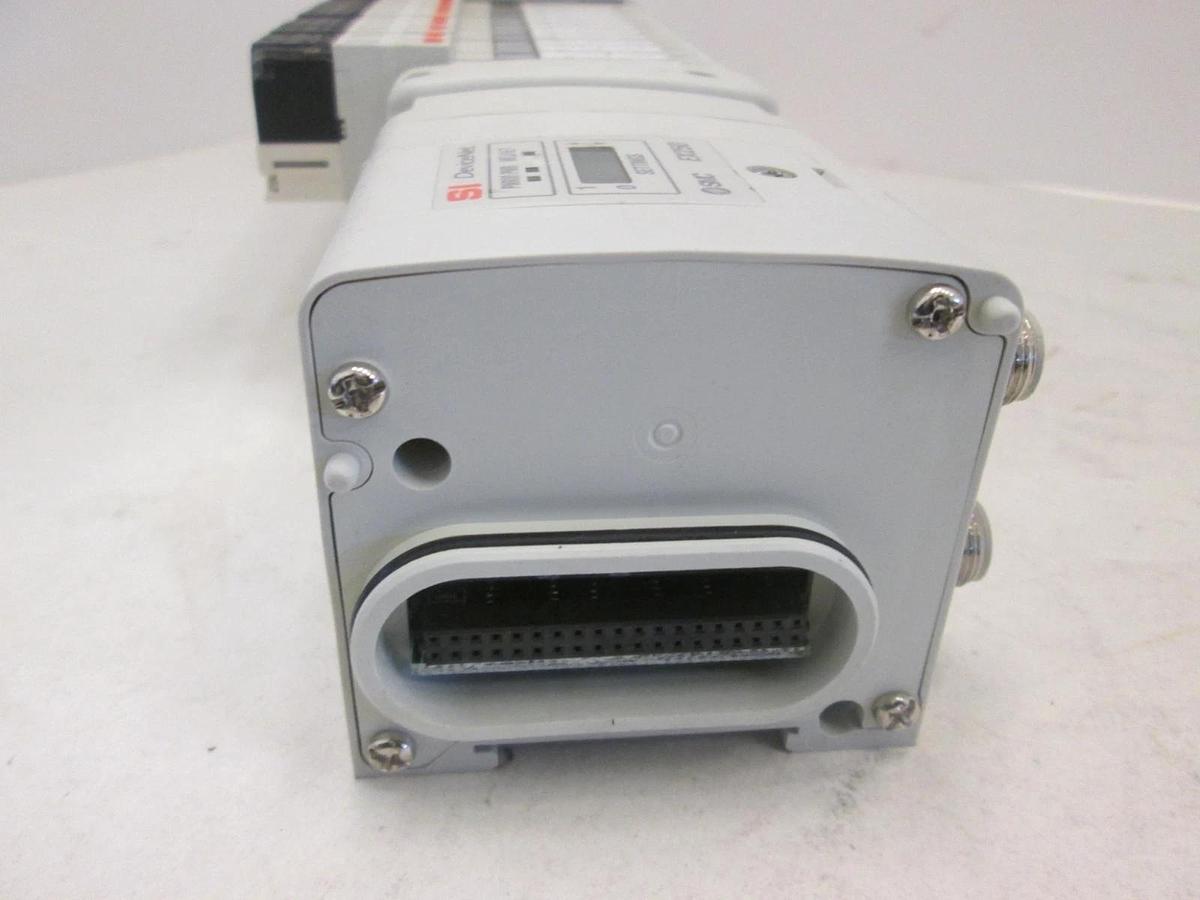 Used SMC, EX250, DeviceNet Interface Module Assy w/ 14 Valves, VQC1101NY-5, Used
