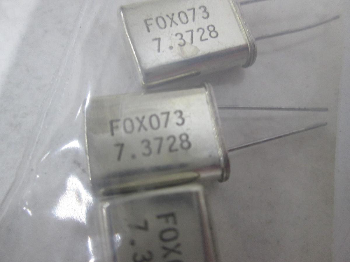 Used FOX073, Resistor, 7.3728, Used, Lot of 9