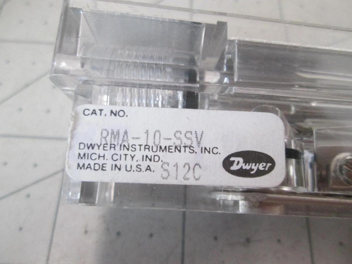 Dwyer RMA-10-SSV, 0-200 SCFH Air, New