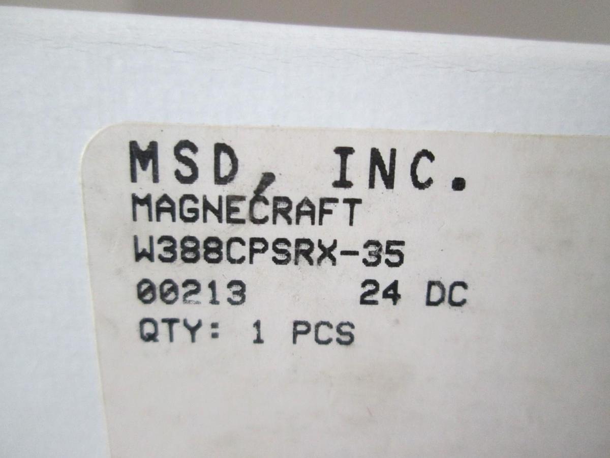 Used Magnecraft, W388CPSRX-35, Time Delay Relay, Input 24VDC, 0.1-10 Sec, New