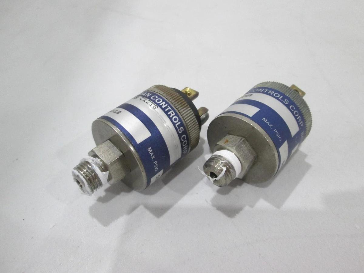 Used Whitman Controls, P117G-5H-C12TS, Pressure Switch, Used, Lot of 2