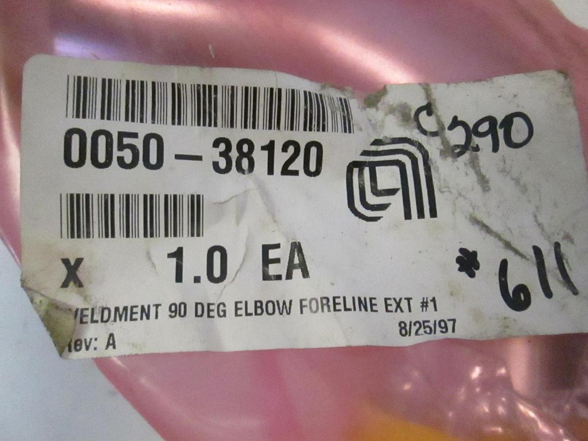 Used AMAT, 0050-38120, Weldment, 90 Deg Elbow Foreline EXT #1, New