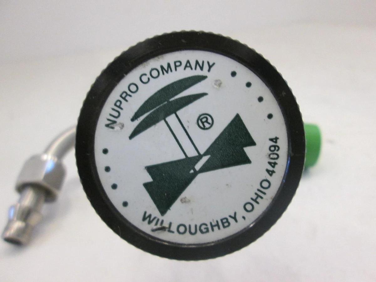 Used Nupro, SS-4BRG-TW, Stainless Steel Bellows Valve, Used