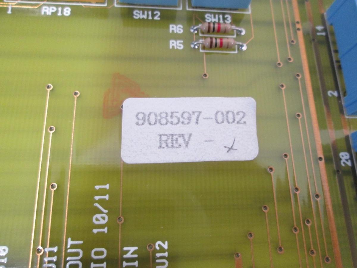 Used Watkins Johnson, 908597-002, Opto Breakout PCB Assy, WJ999, WJ1500, New