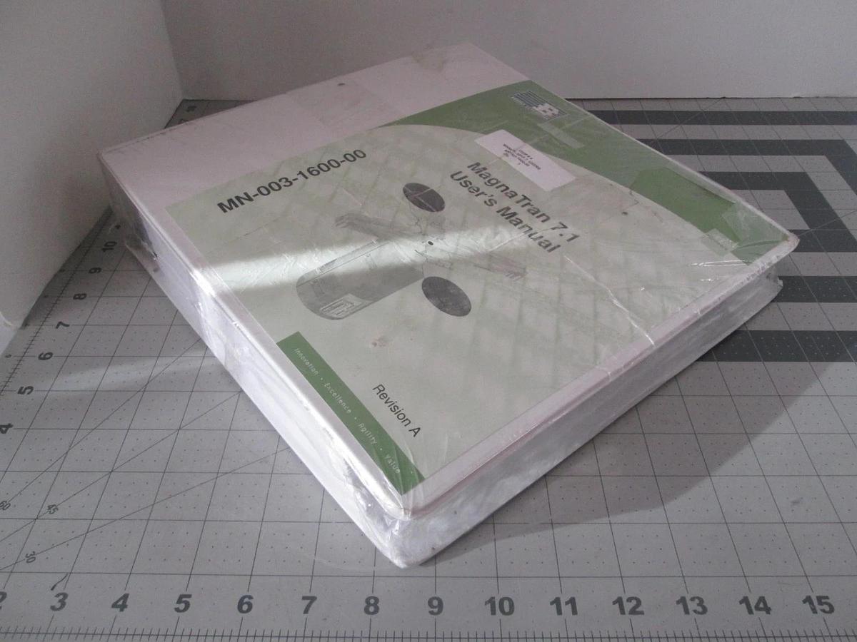 Used Brooks Automation, MagnaTran 7.1 User Manual, MN-003-1600-00, New
